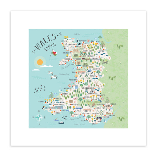 Wales / Cymru Art Print