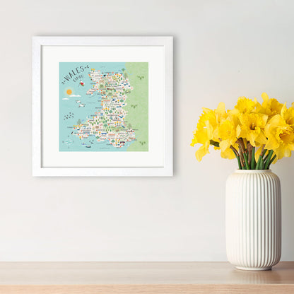 Wales / Cymru Framed Art Print