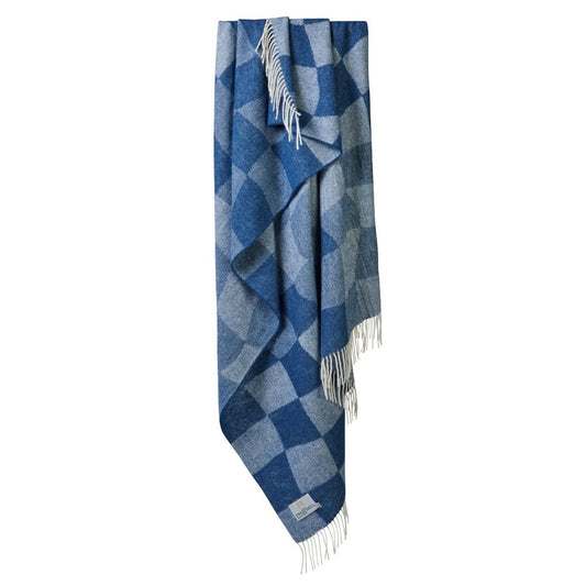 Blue Bijou Throw By Tweedmill