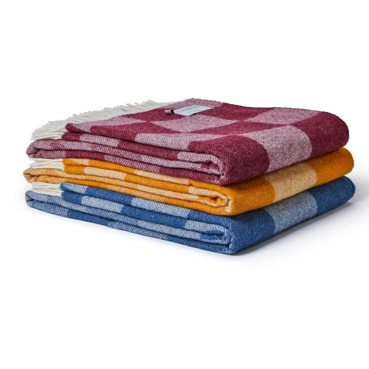 Blue Bijou Throw By Tweedmill