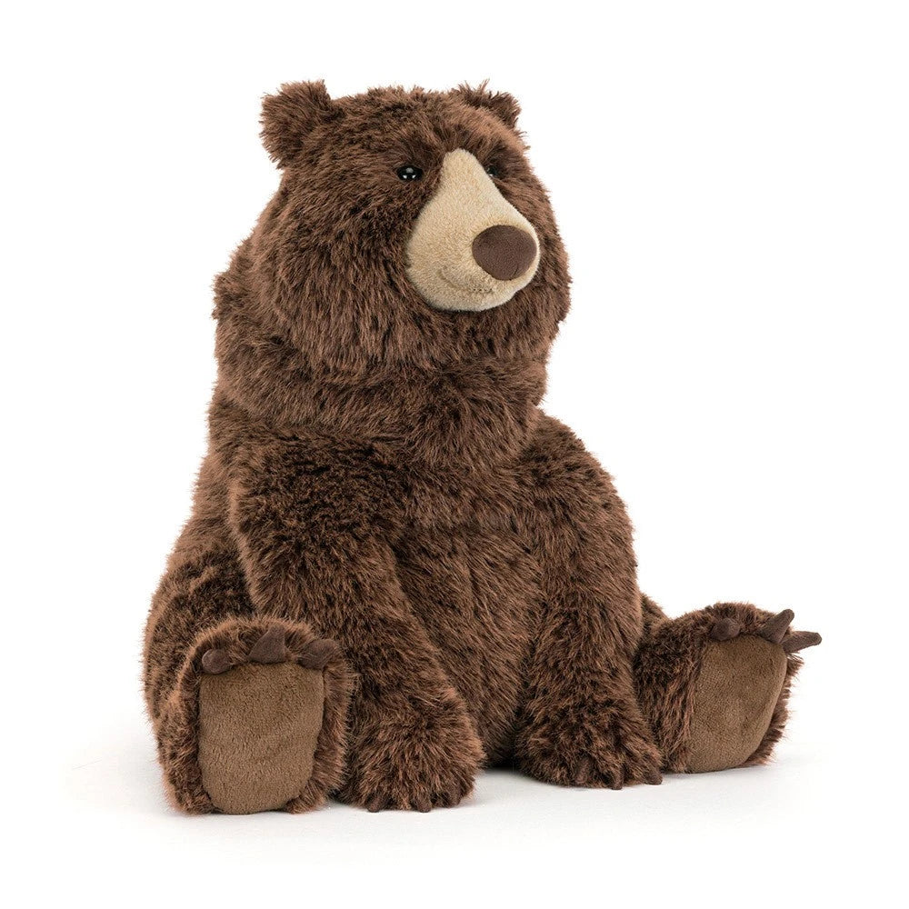 Bizzlestomp brown large jellycat bear