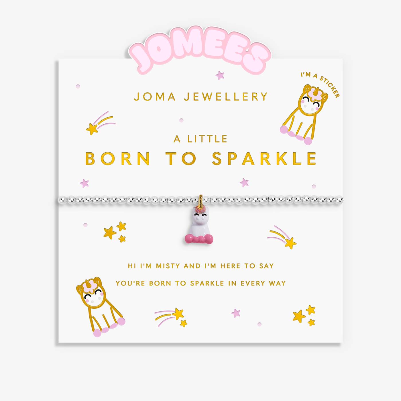 Kids' A Little Jomees 'Born To Sparkle' Bracelet