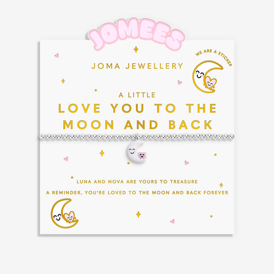 Kids' A Little Jomees 'Love You To The Moon And Back' Bracelet
