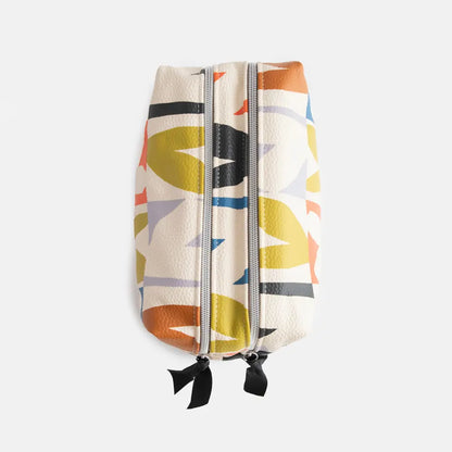 Multi Checkmate Heart Large Travel Washbag