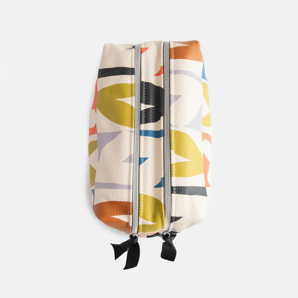 Multi Checkmate Heart Large Travel Washbag
