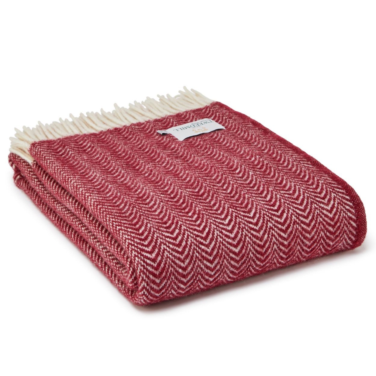 Beet Dune Throw By Tweedmill