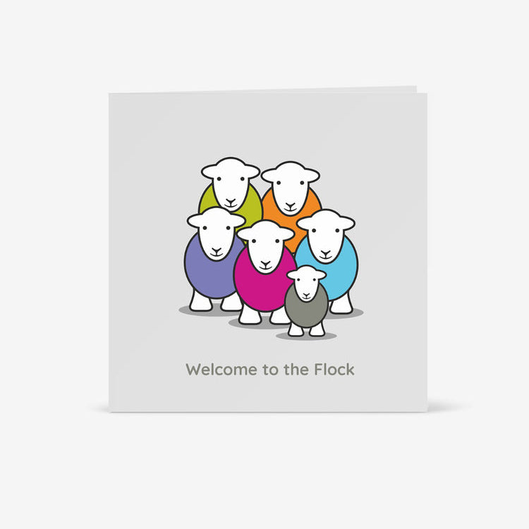 Welcome To The Flock Card