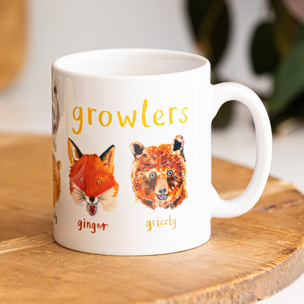 Growlers Ceramic Pun Mug