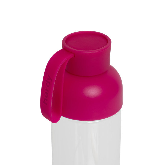 Hello Water Bottle Pink