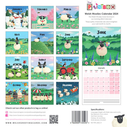 Welsh Woolies 2024 Calendar