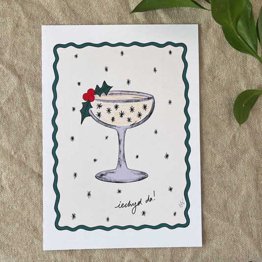Iechyd da Xmas Card