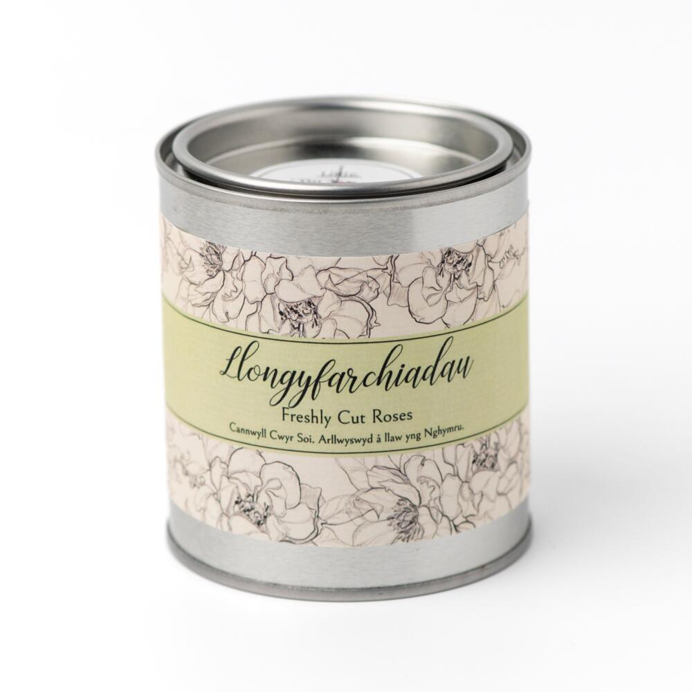 Tin Llongyfarchiadau Candle