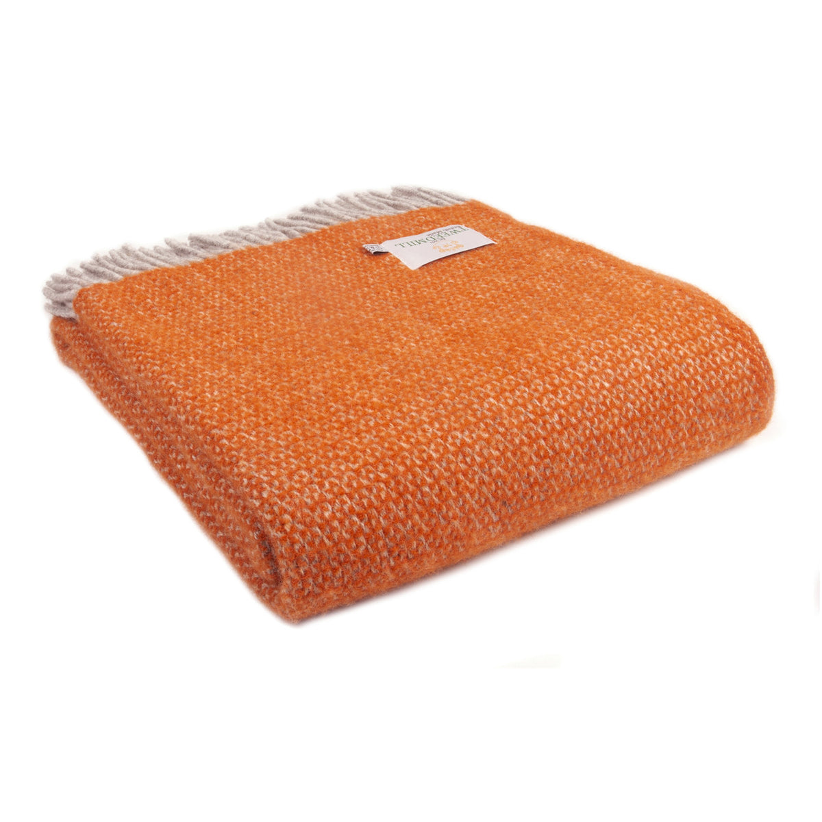 Pumpkin Illusion Throw By Tweedmill