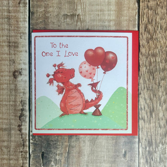 To The One I Love Card