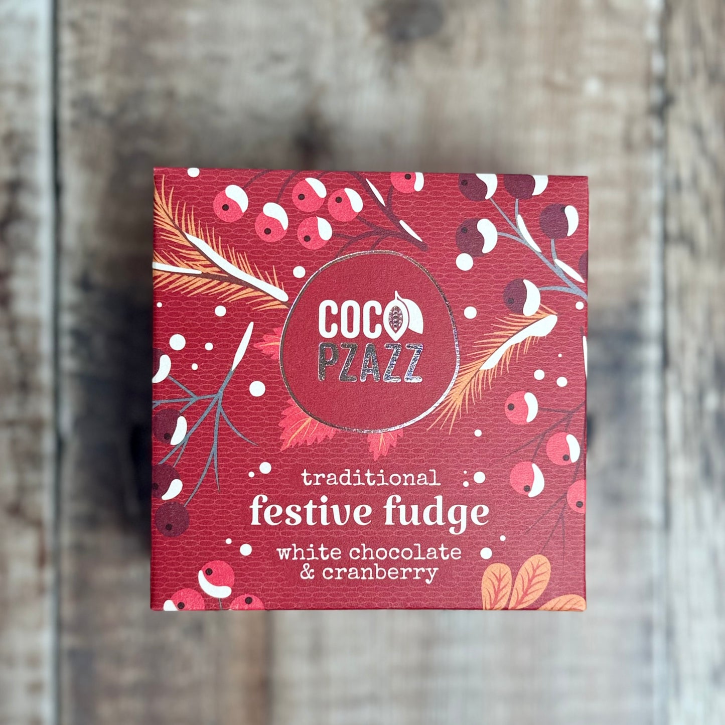 Fudgebox White Chocolate & Cranberry