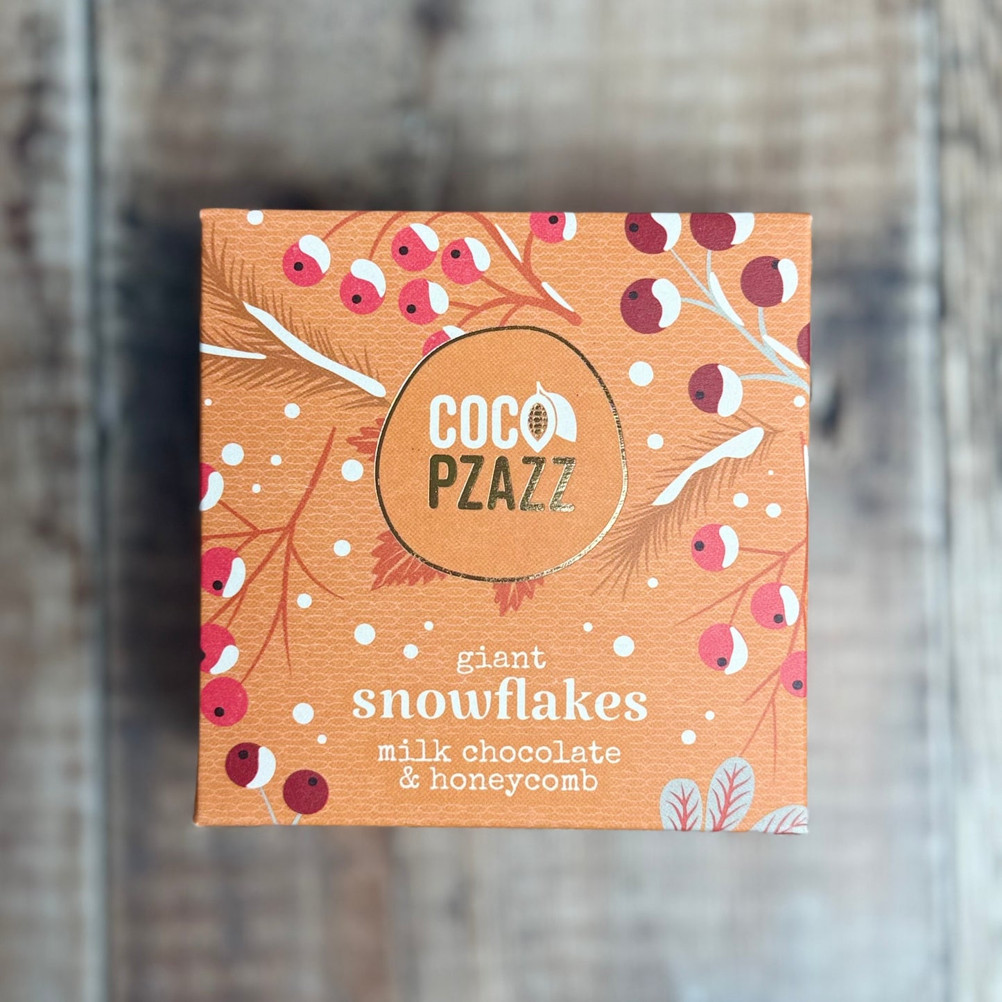 Snowflakes Milk Chocolate & Honeycomb