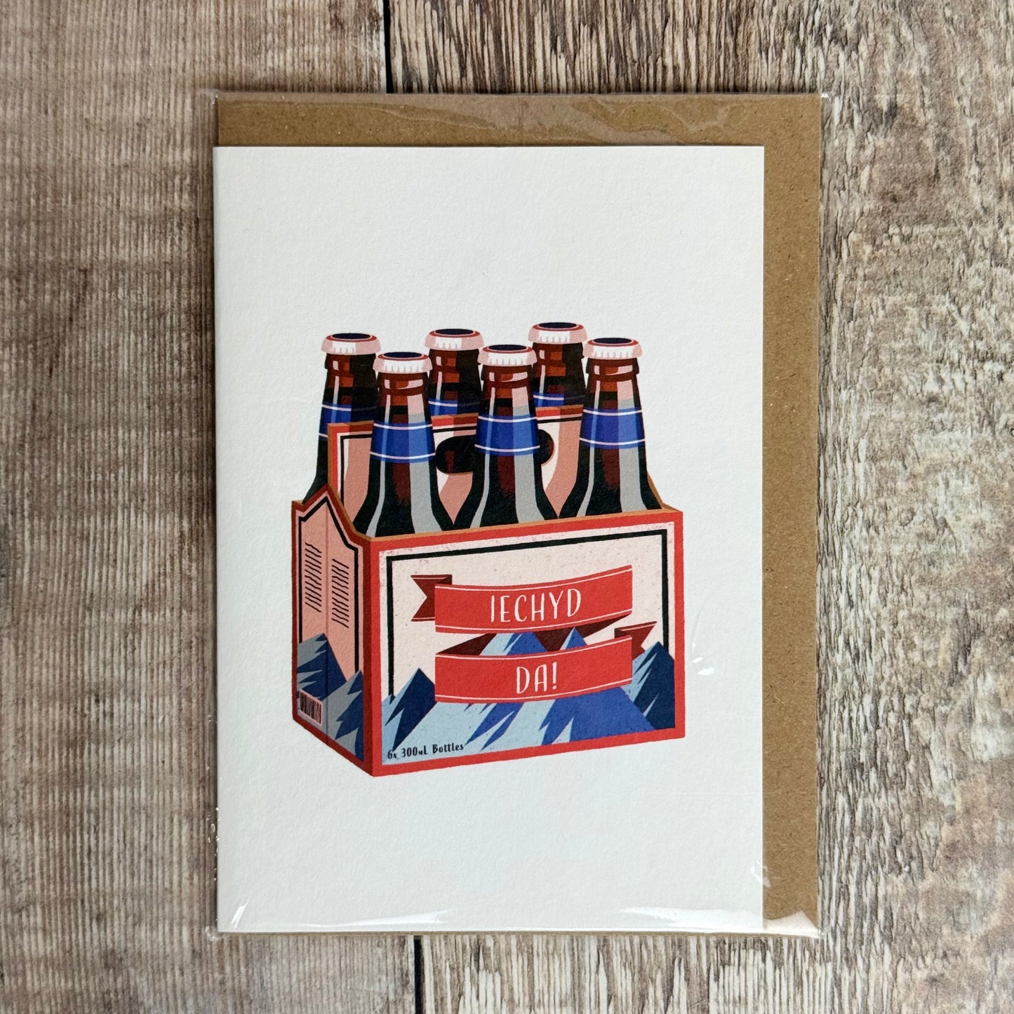 Iechyd Da Welsh Greeting Card