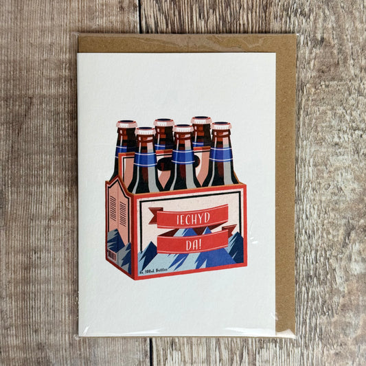 Iechyd Da Welsh Greeting Card