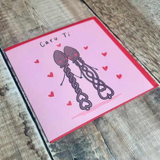 Caru Ti Lovepsoons Card