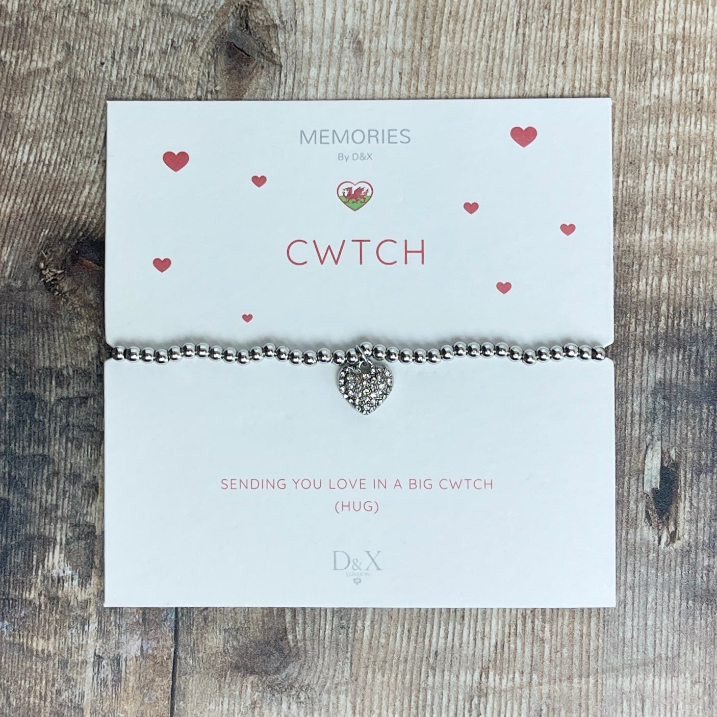 Cwtch Heart Bracelet