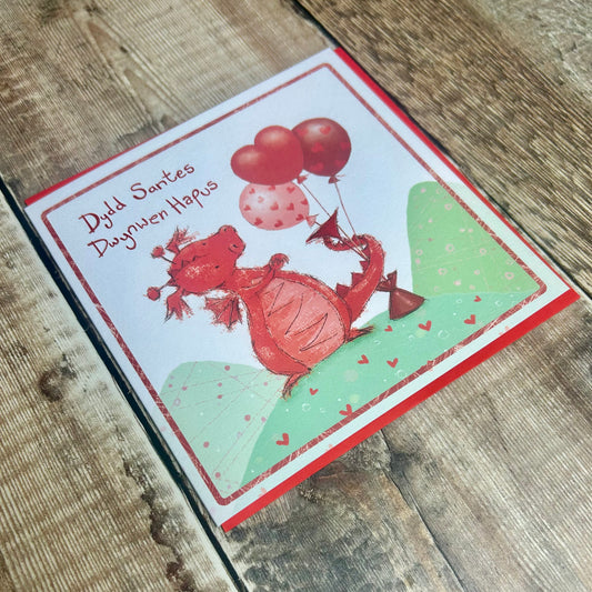 Santes Dwynwen Dragon Card