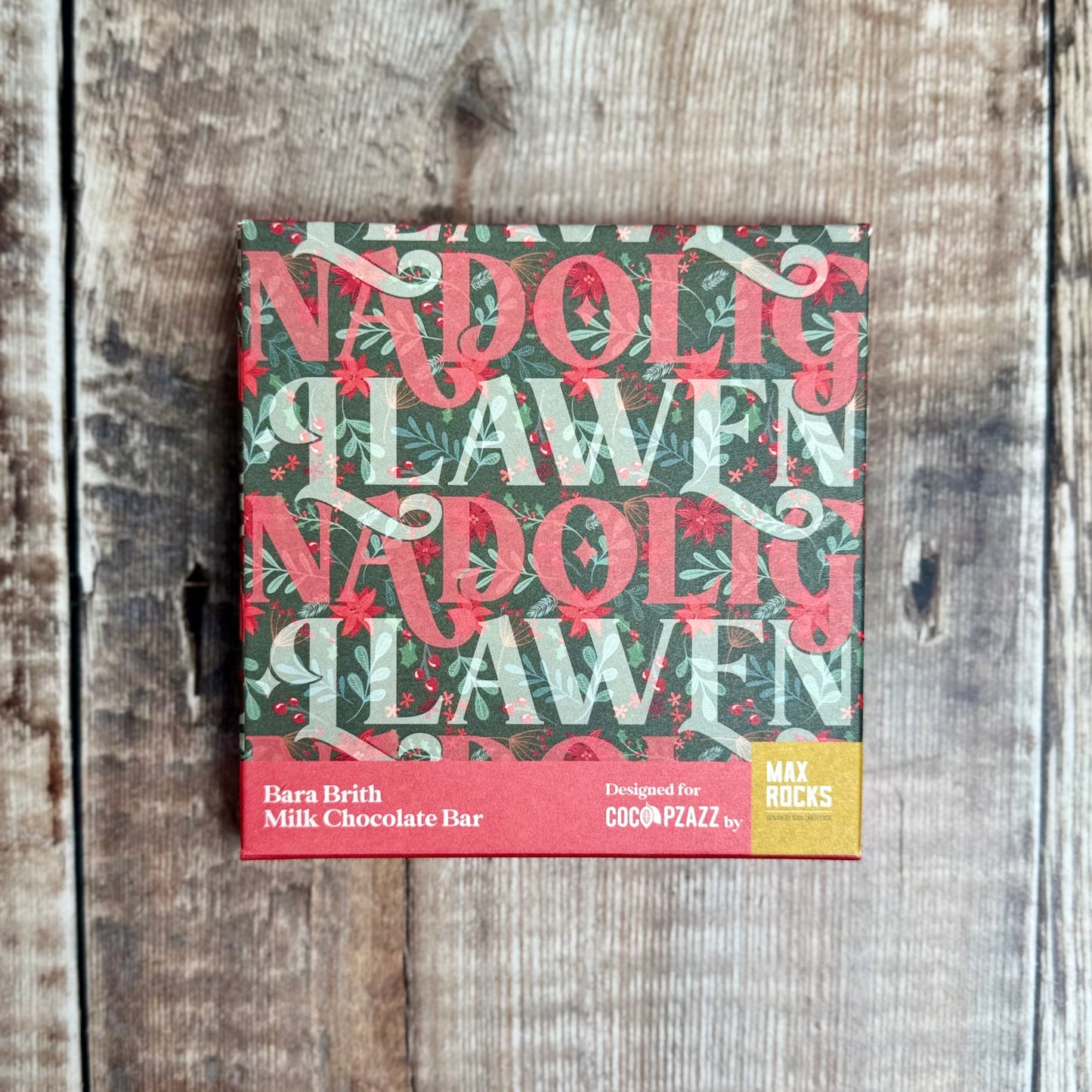 Nadolig Llawen Bara Brith & Milk Chocolate Bar