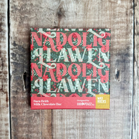 Nadolig Llawen Bara Brith & Milk Chocolate Bar