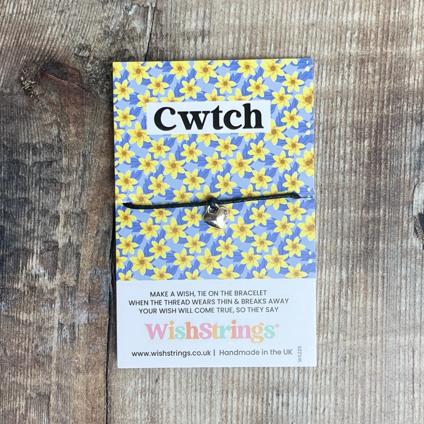 Cwtch Keepsake String Bracelet