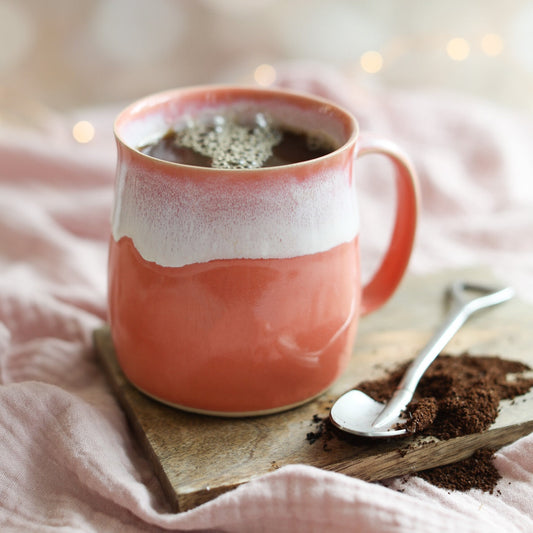 Glosters Handmade Coral Mug