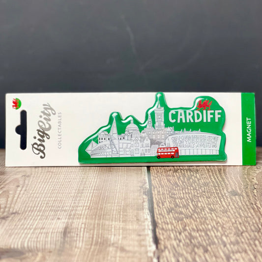 Long Cardiff City Magnet