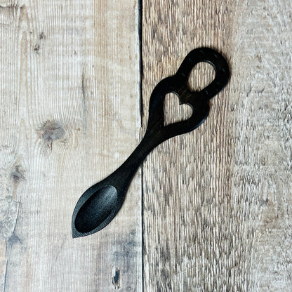 Horseshoe Lovespoon, Small - Dark Tone