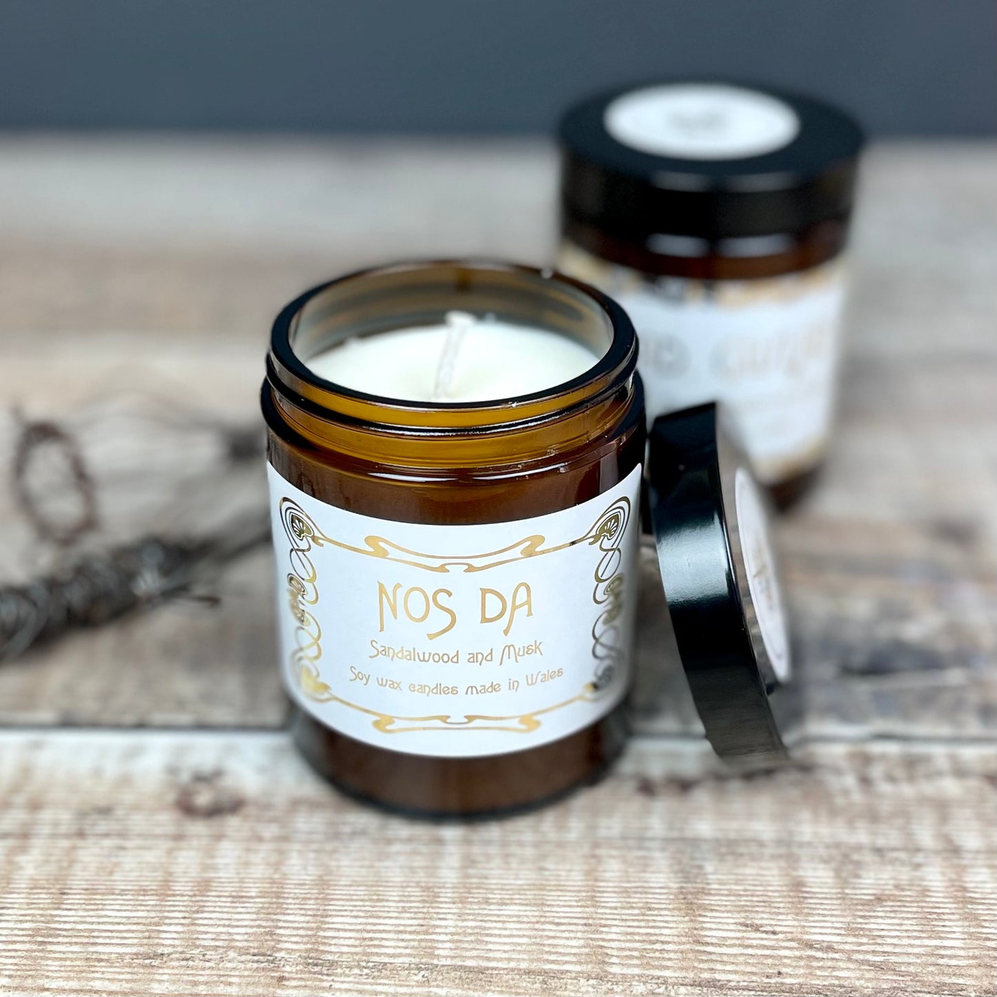 Nos Da Single Wick Candle