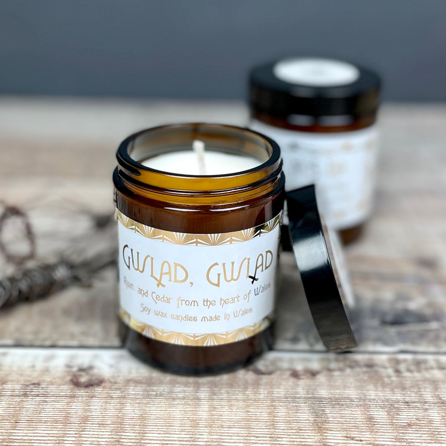 Gwlad Single Wick Candle