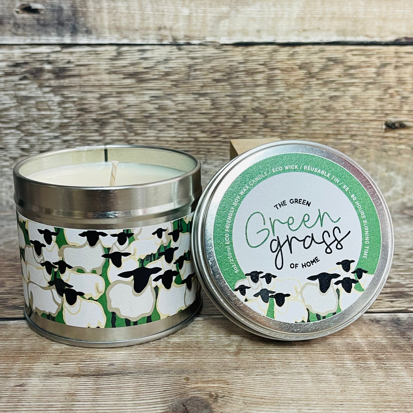 Green Grass Candle by Max Rocks
