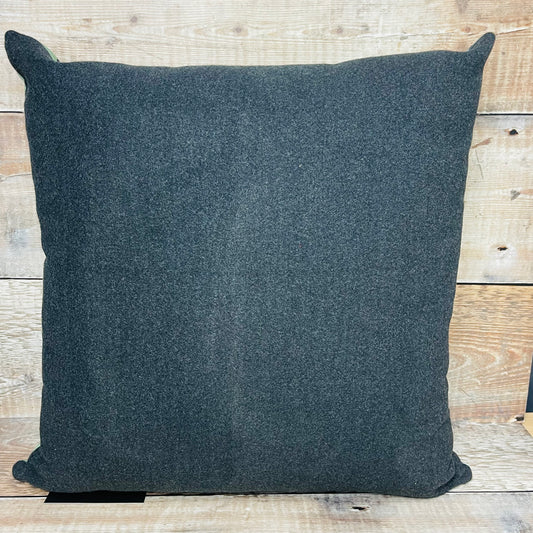 Green Lovespoon Print Cushion