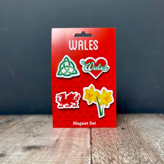 Wales Magnet Set of 4
