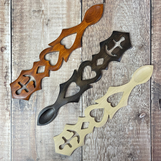 Extra Large Anchor Lovespoon - Medium Tone