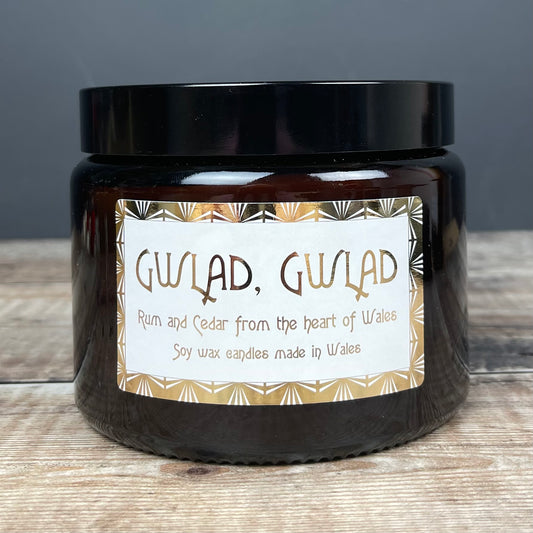 Gwlad Three Wick Large Candle