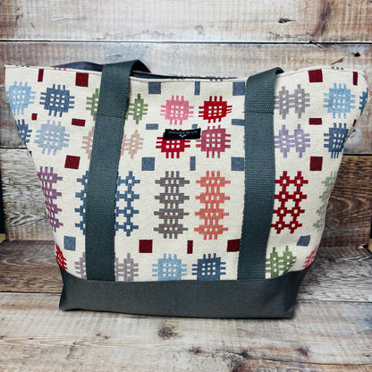 Cream Tapestry Bag