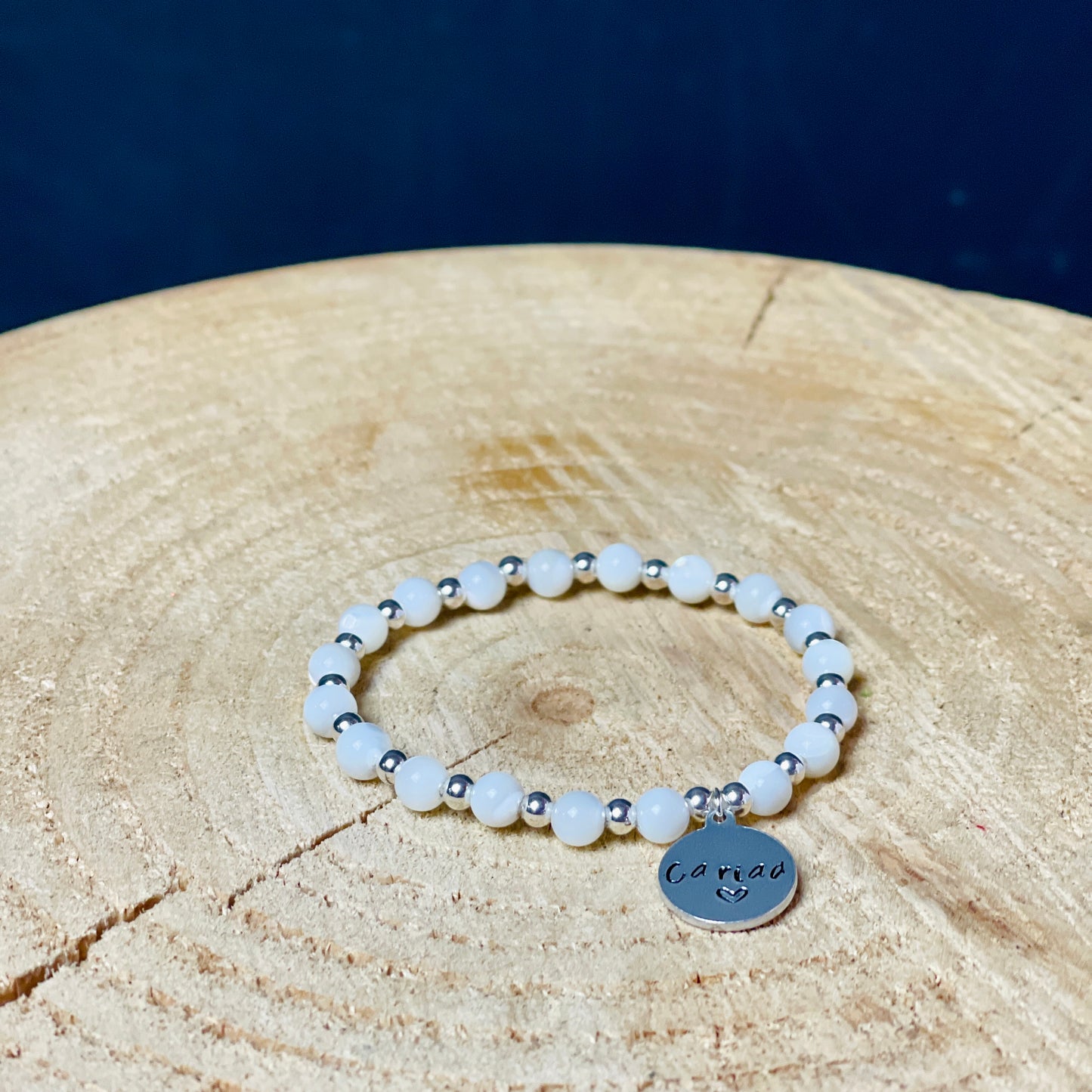 Cariad Mother Of Pearl Bracelet