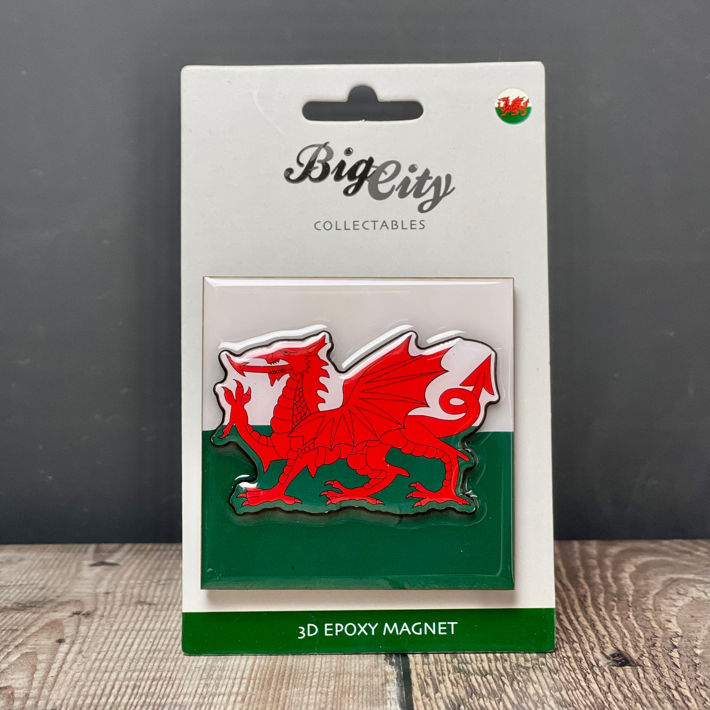 Welsh Flag Square Magnet