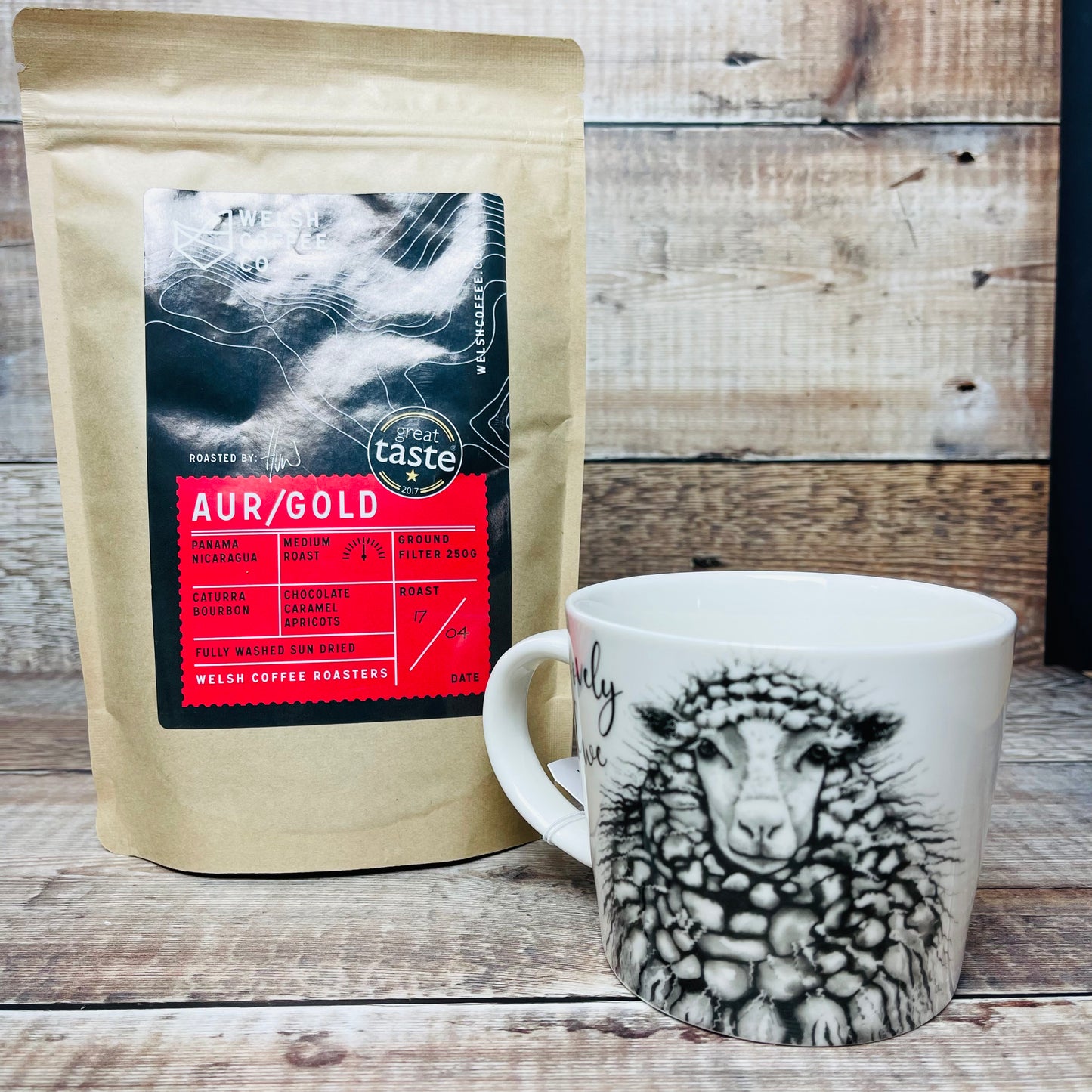 Welsh Coffee Co Aur/Gold Ground Beans