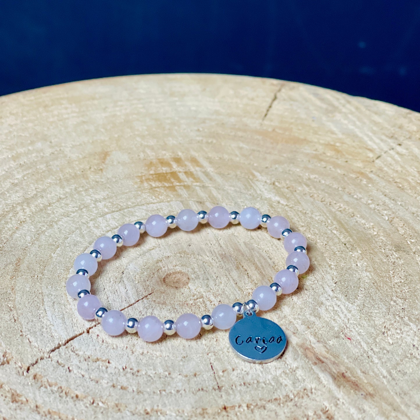 Cariad Rose Quartz Bracelet