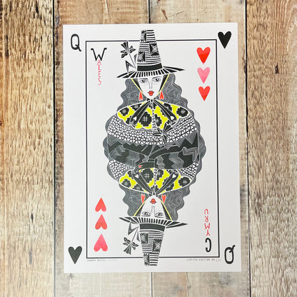 'Queen of Wales' Welsh Art Print