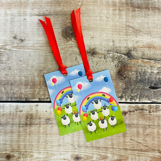 Sheep Gift Wrap and Tags Set