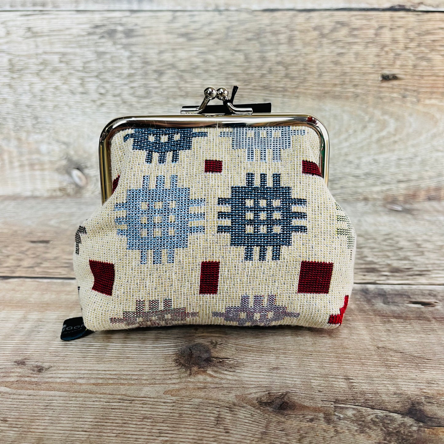 Cream Tapestry Purse