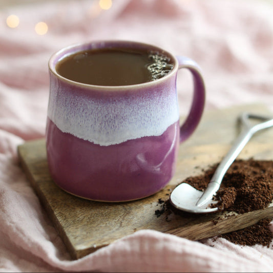 Glosters Handmade Heather Purple Mug