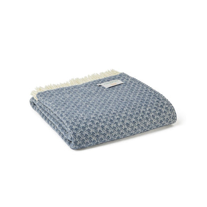 Blue Slate Isobel Crescent Throw