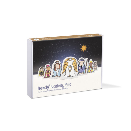 Herdy Nativity Set