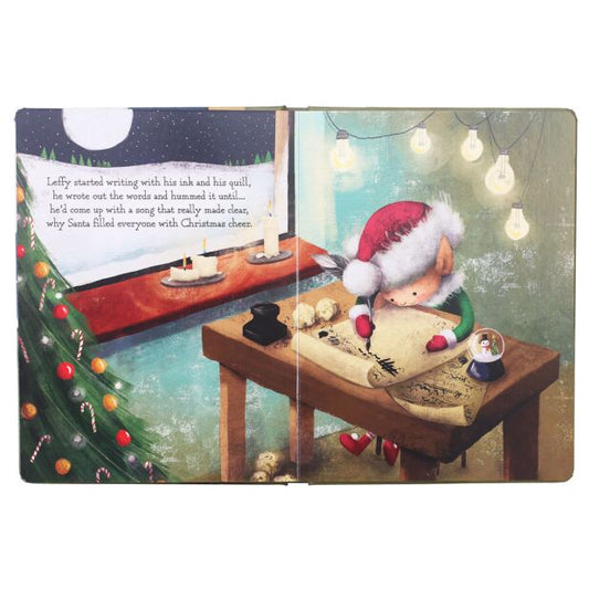 Leffy's Christmas Gift Book by Jellycat